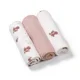 Супермягкие муслиновые пелёнки BabyOno Pink, 3 шт. foto