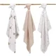 Супермягкие муслиновые пелёнки BabyOno Beige, 3 шт. foto