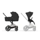 Коляска 2 в 1 Cybex Priam Rosegold Sepia Black 2026 foto