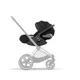 Scoica auto Cybex Cloud T i-Size Plus Sepia Black 2026, 45-87 cm foto