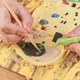 3D-картина с воздушным пластилином Okto Air Clay Поцелуй, 30 x 40 см foto