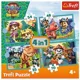 Puzzle 4 in 1 Trefl Paw Patrol Povesti de pe insula dinozaurilor foto