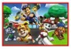 Puzzle Trefl O zi distractiva cu Patrula Catelusilor, 2x24 el. foto
