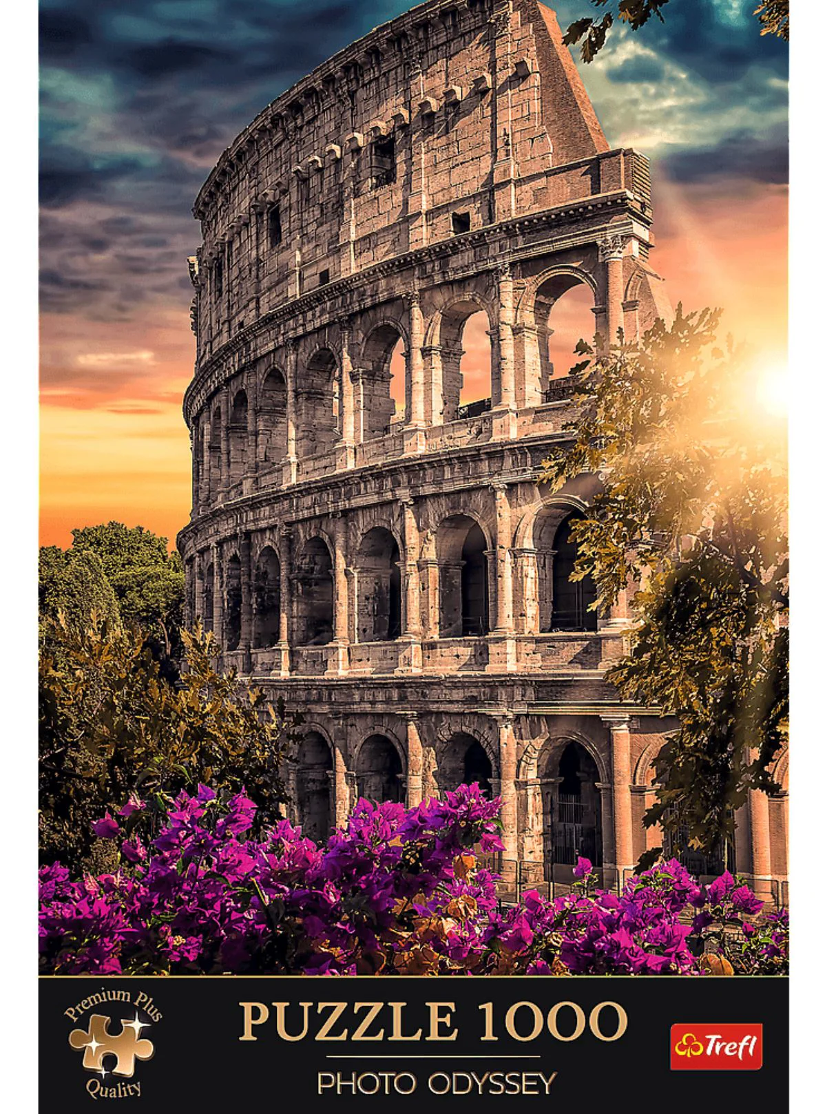 Puzzle Trefl Colosseumul, Amfiteatrul din Roma, 1000 el. foto