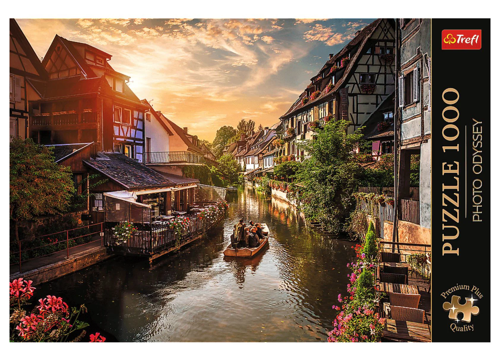 Puzzle Trefl Mica Venetie in Colmar, Franta, 1000 el. foto