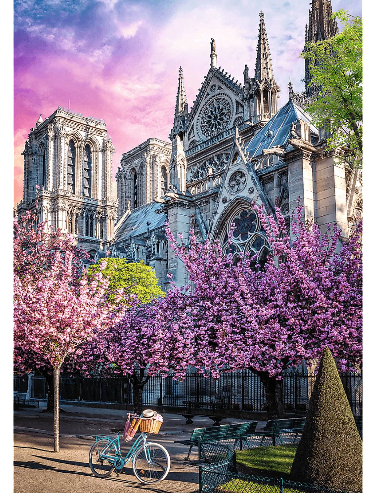 Puzzle Trefl Catedrala Notre-Dame din Paris, 1000 el. foto