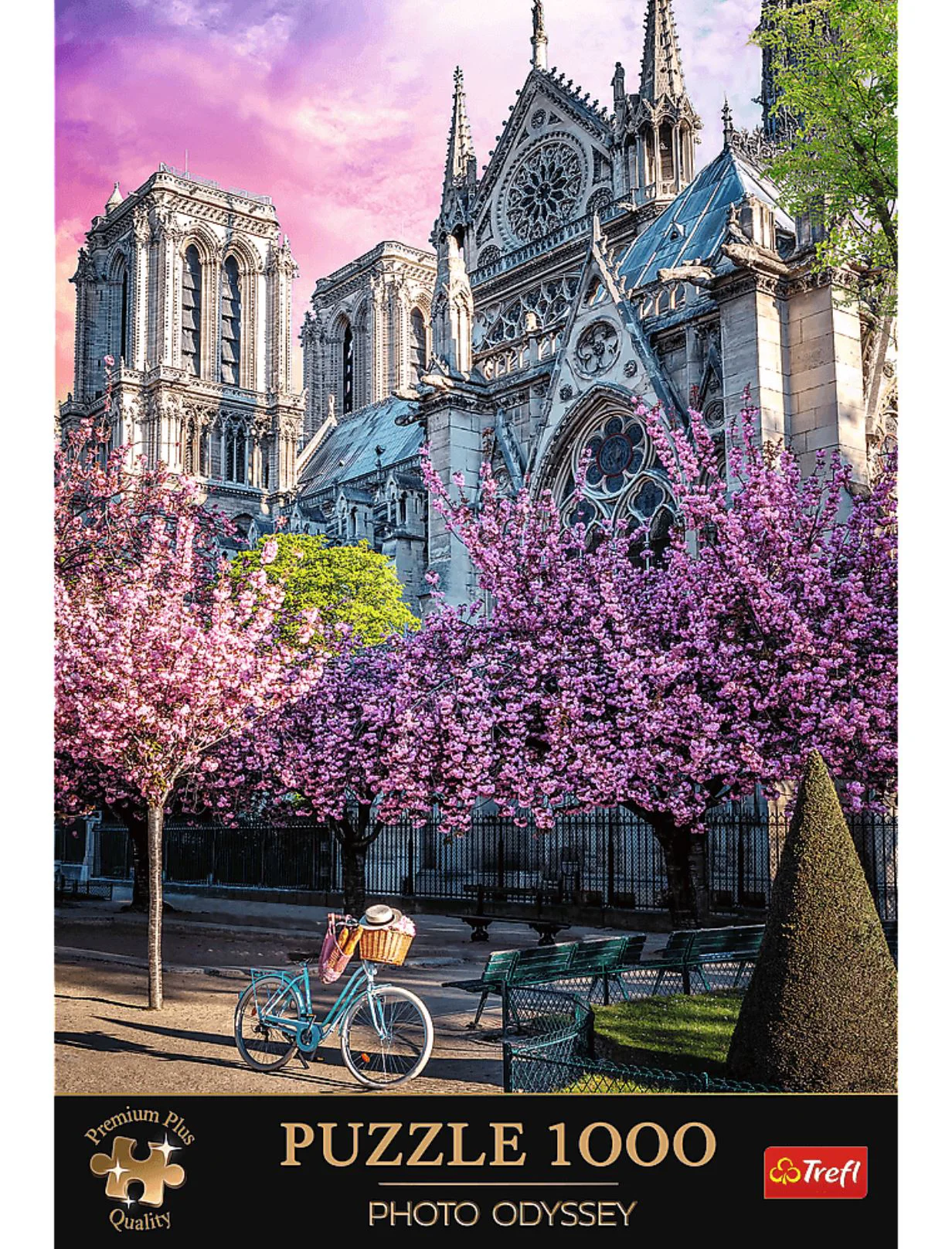 Puzzle Trefl Catedrala Notre-Dame din Paris, 1000 el. foto