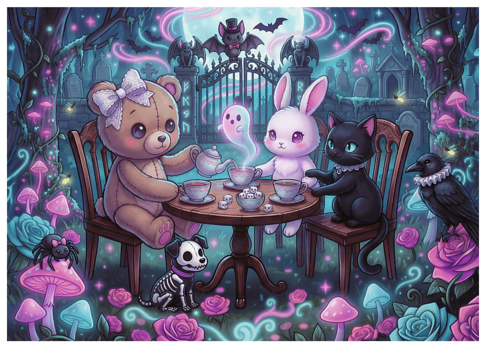 Puzzle Trefl O seara magica, 200 el. foto