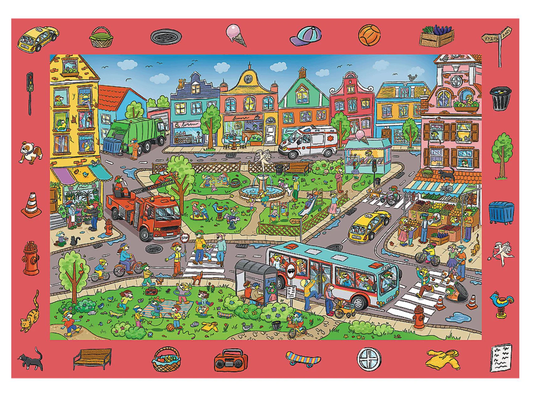Puzzle Trefl Spy Guy Oras, 100 el. foto