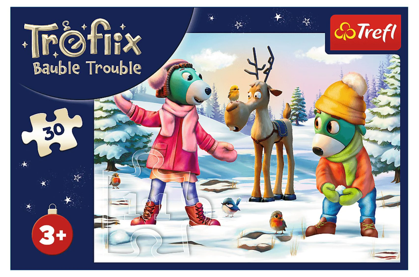 Puzzle Trefl Craciun, 30 el. foto