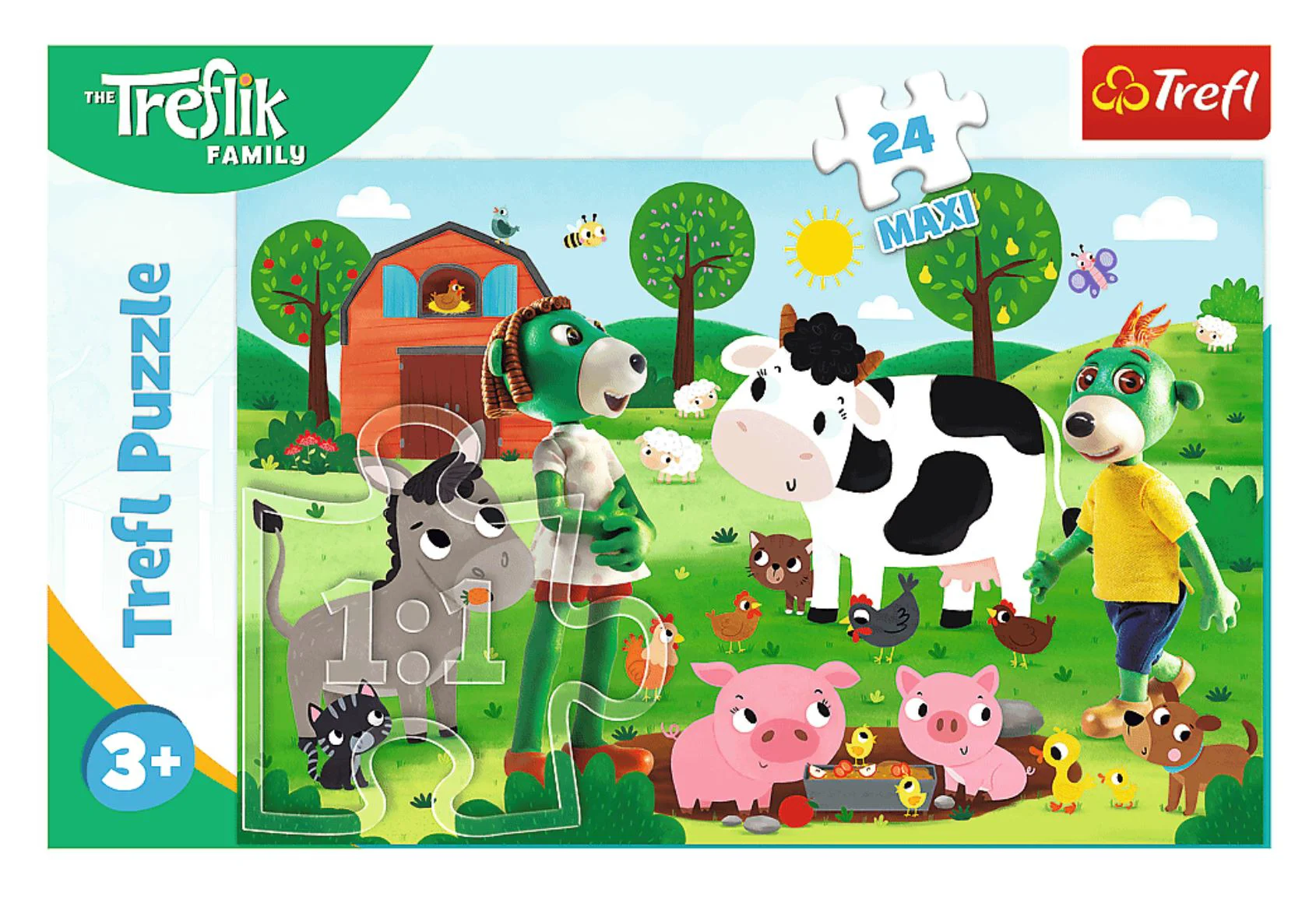 Puzzle Trefl La ferma, 24 Maxi el. foto