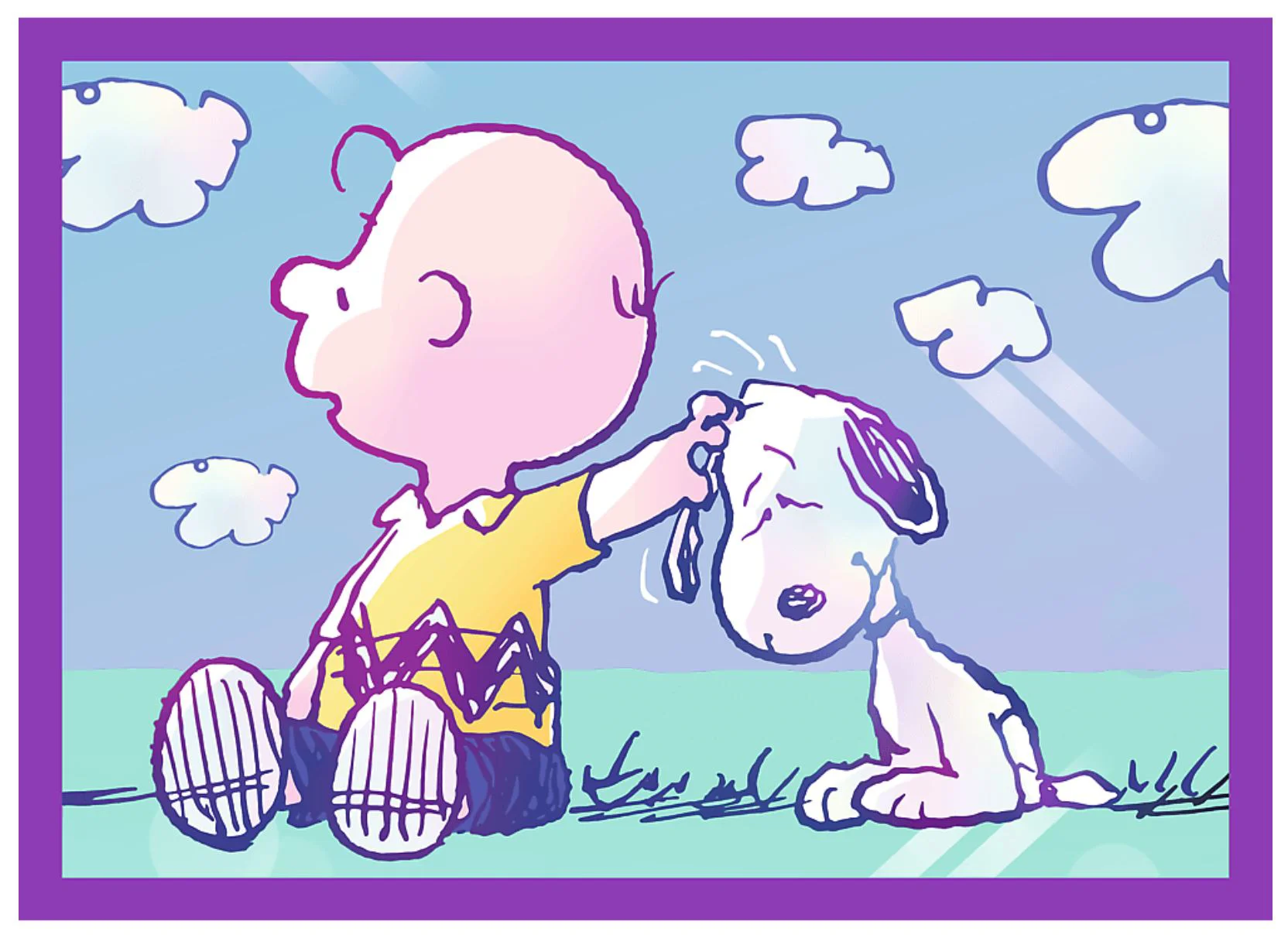 Puzzle 4 in 1 Trefl Distractie cu Snoopy foto