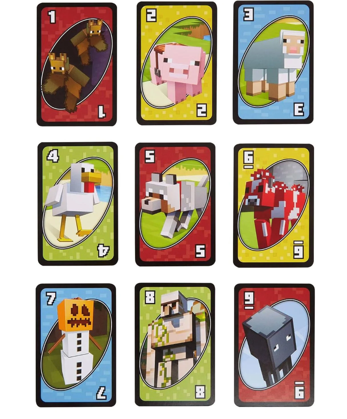 Joc de carti Mattel UNO Minecraft foto