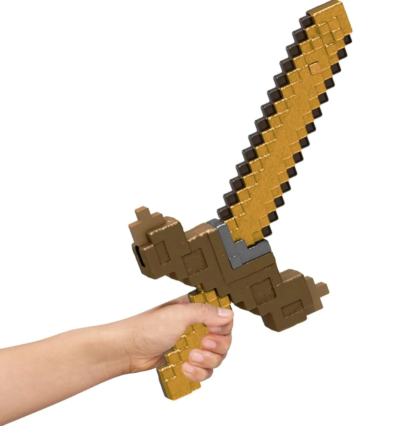 Jucarie 2 in 1 Mattel Minecraft Sabie si tarnacop pixelat foto