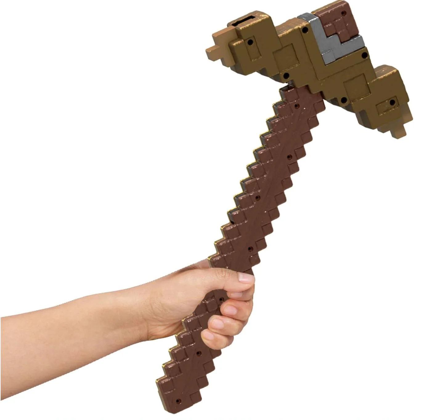 Jucarie 2 in 1 Mattel Minecraft Sabie si tarnacop pixelat foto