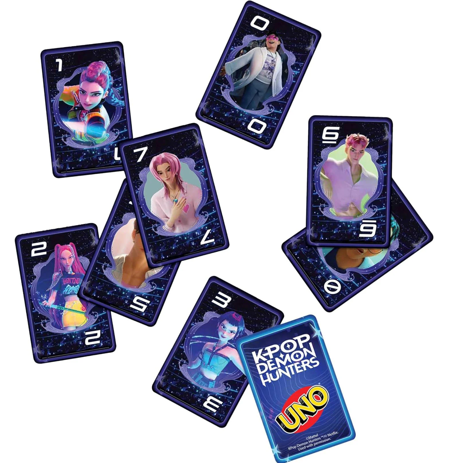 Joc de carti Mattel UNO Vanatorii de demoni foto