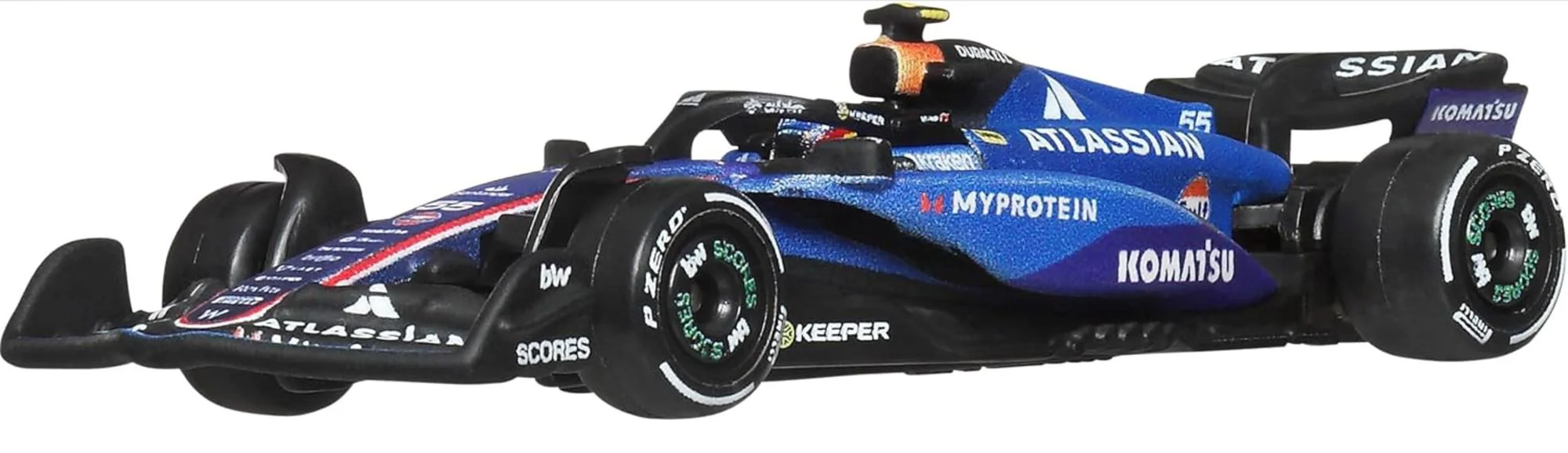 Машинка Hot Wheels Premium Formula 1 Atlassian Williams Racing 1:64 foto