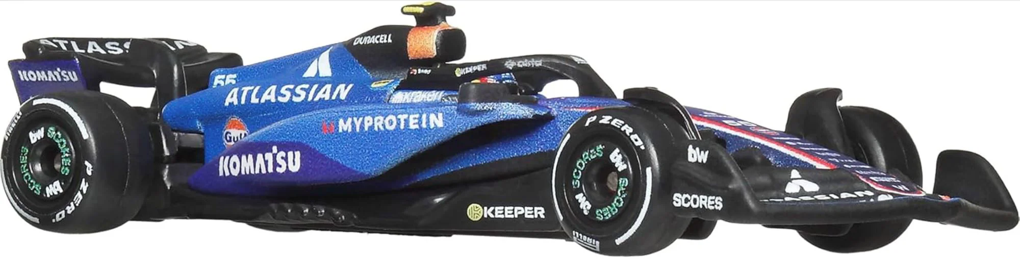 Машинка Hot Wheels Premium Formula 1 Atlassian Williams Racing 1:64 foto