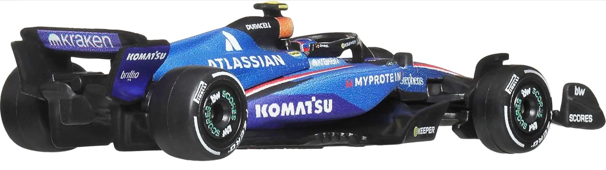Машинка Hot Wheels Premium Formula 1 Atlassian Williams Racing 1:64 foto