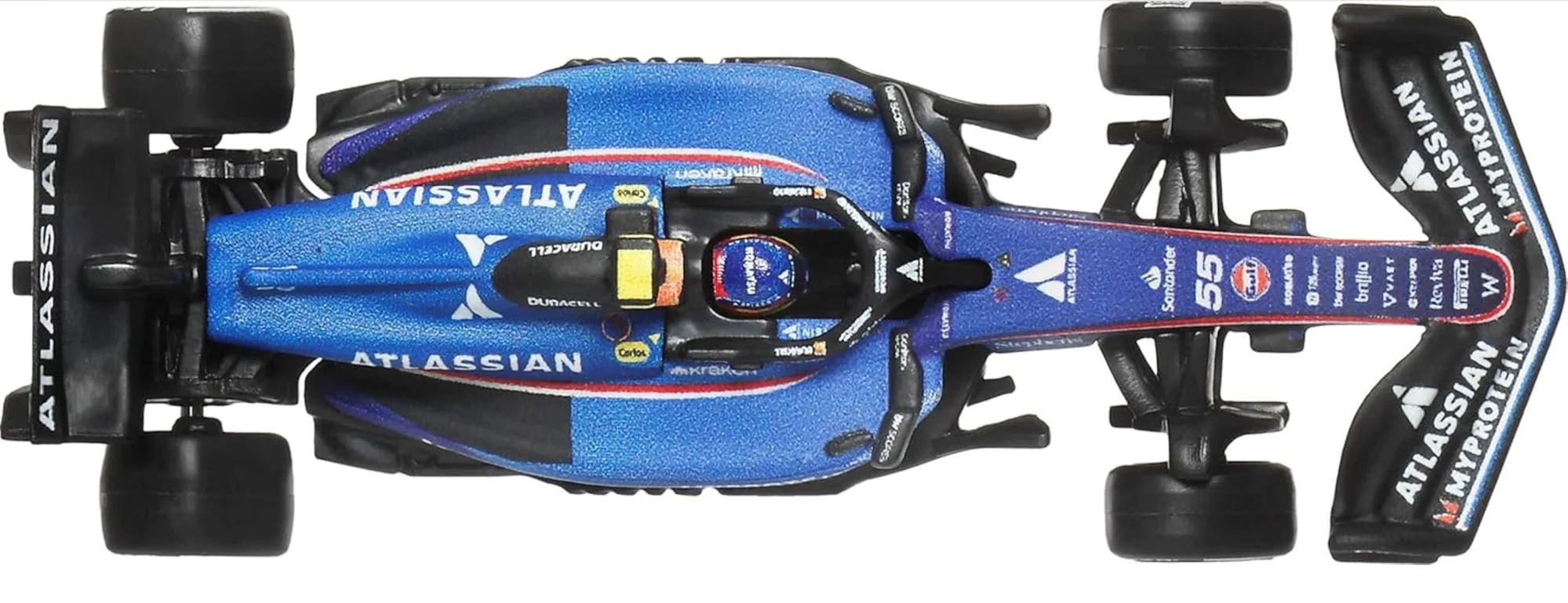 Машинка Hot Wheels Premium Formula 1 Atlassian Williams Racing 1:64 foto