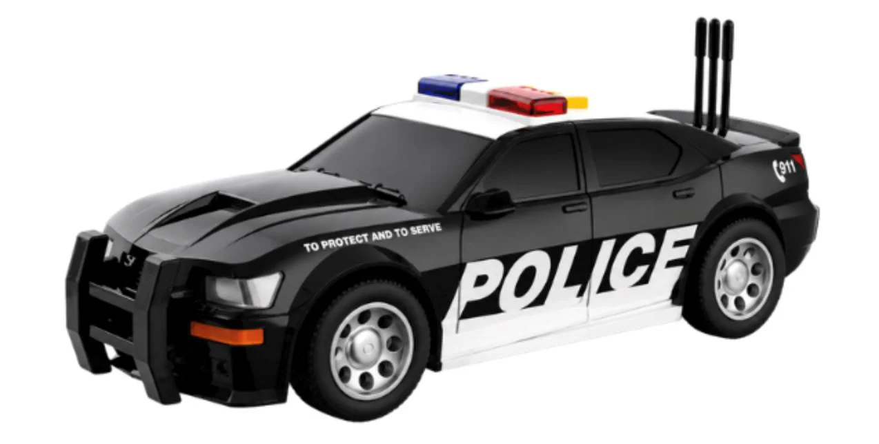 Set de vehicule de salvare Wenyi cu frictiune, lumini si sunete 1:32 foto