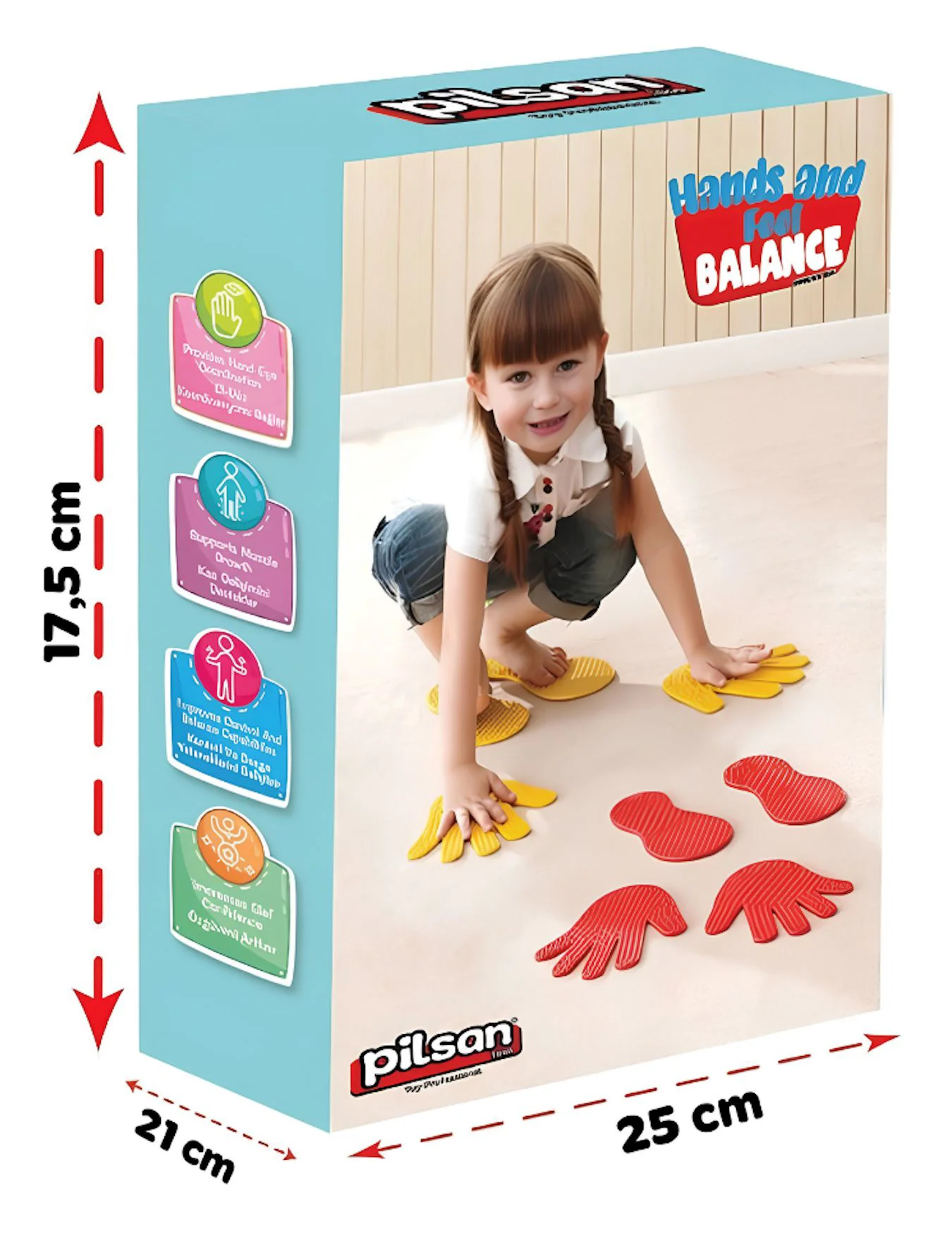 Игра Pilsan для рук и ног Синяя foto