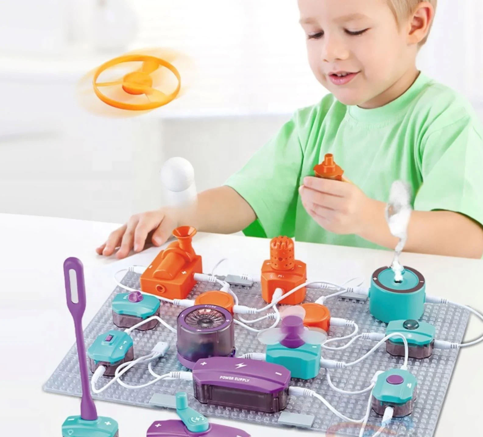 Развивающий набор HD Toys Электрические цепи, 45 эл. foto