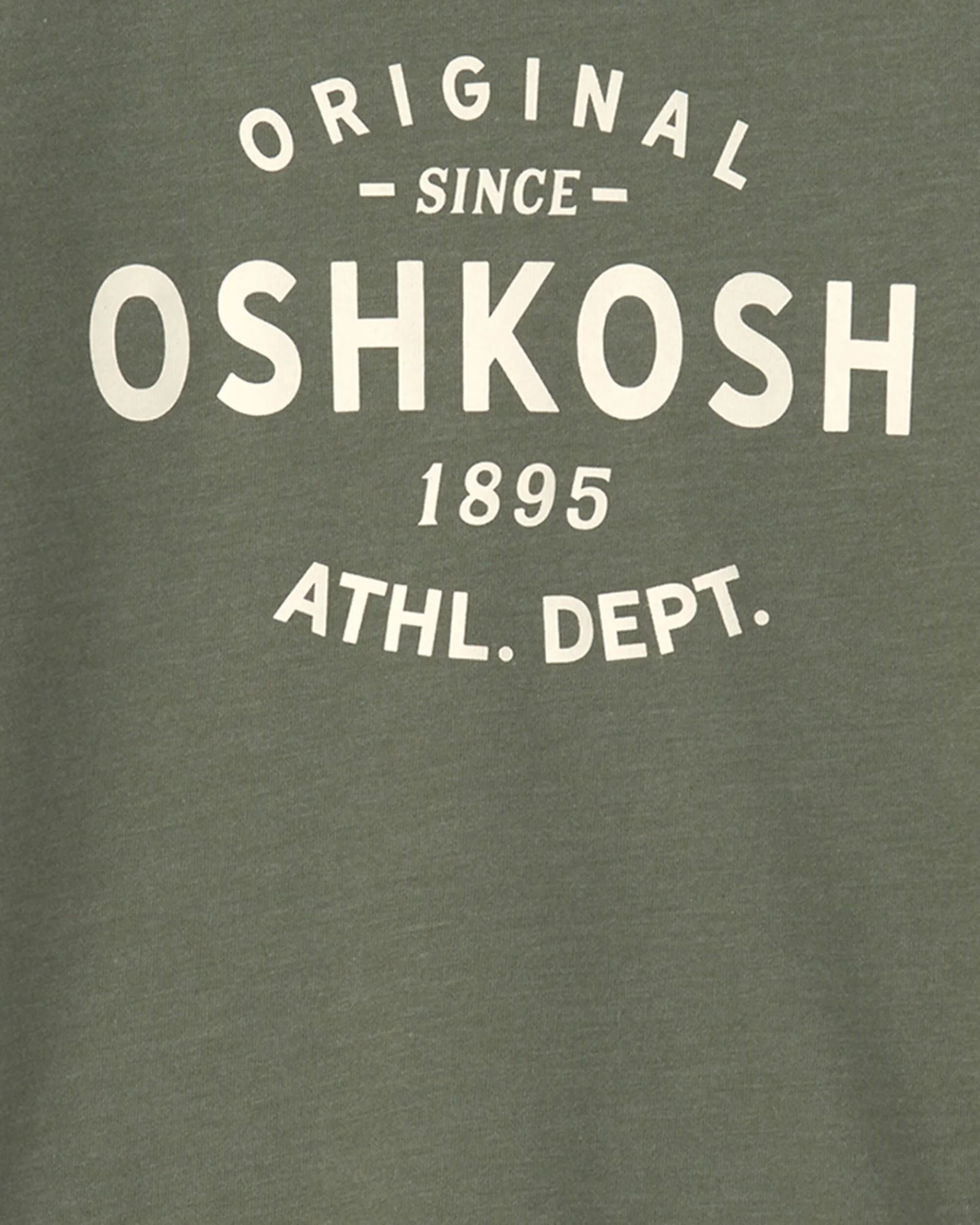OshKosh Bluza cu maneca lunga Khaki Logo foto