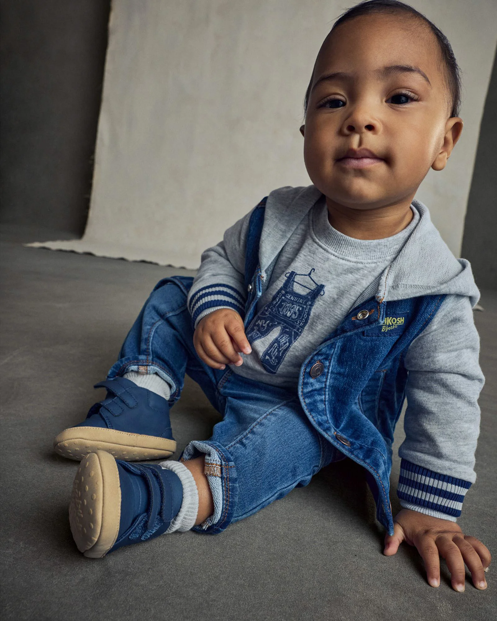 OshKosh Blugi cargo Medium Wash foto