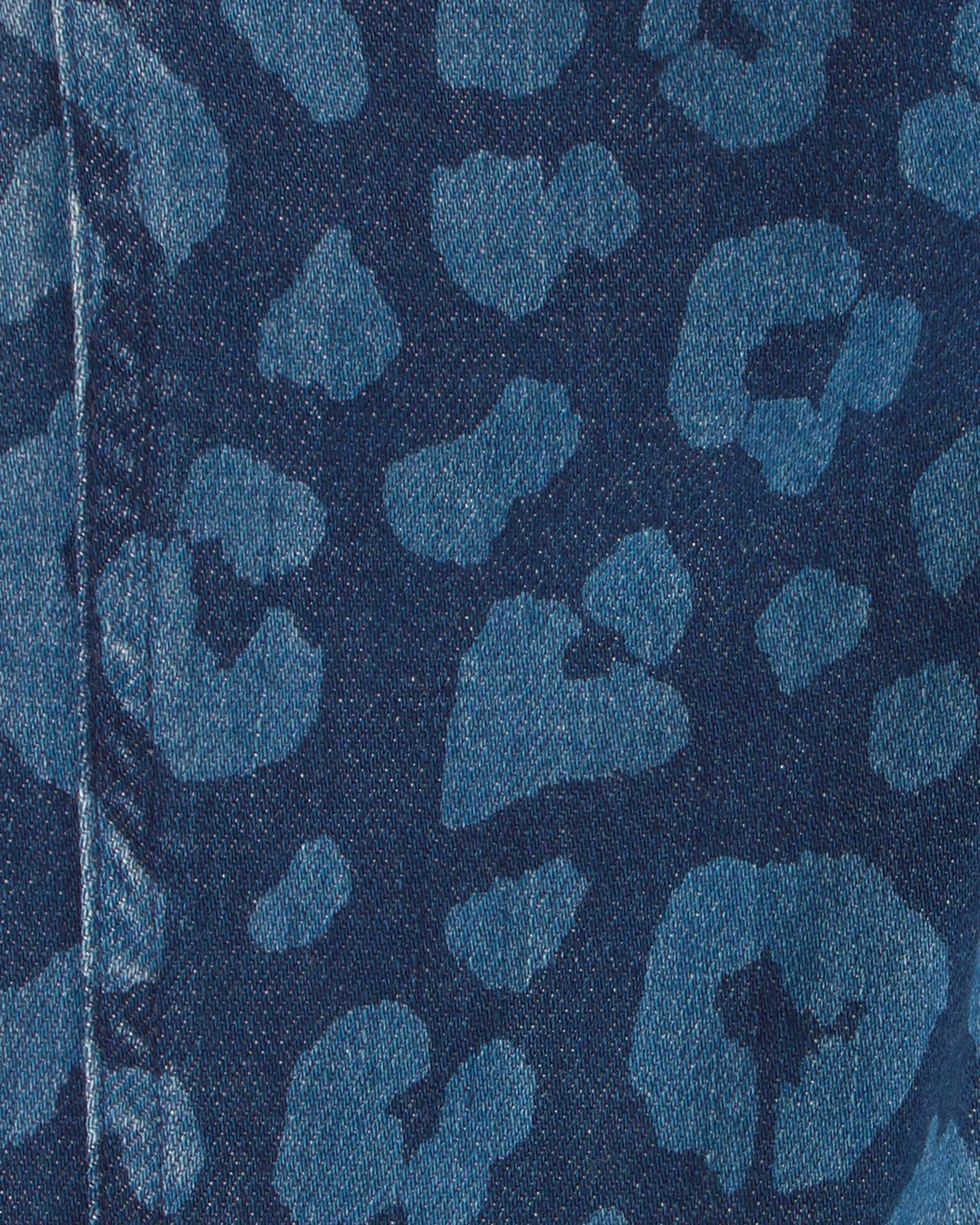 OshKosh Blugi cu imprimeu leopard Dark Wash foto