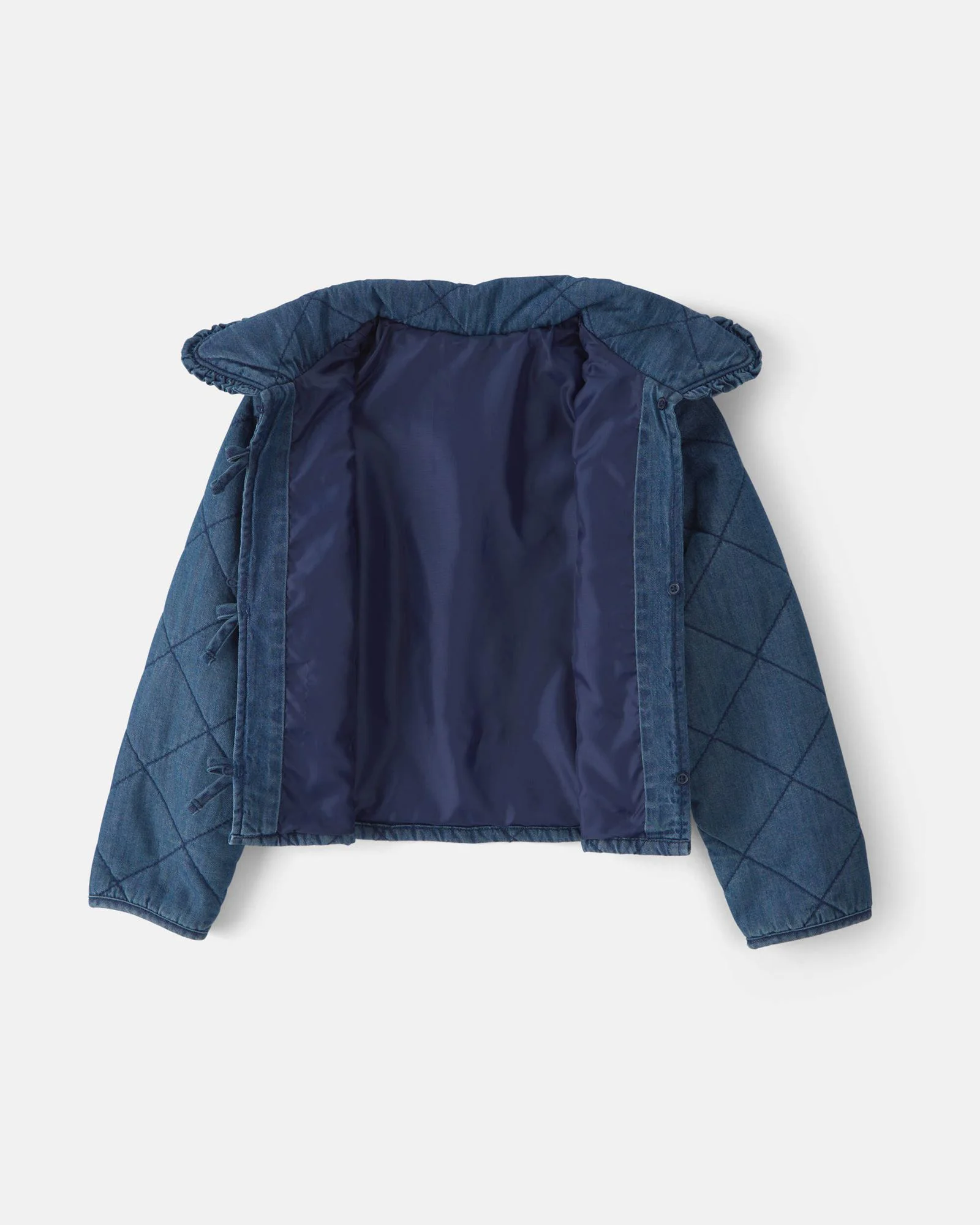 OshKosh Jacheta matlasata din denim foto