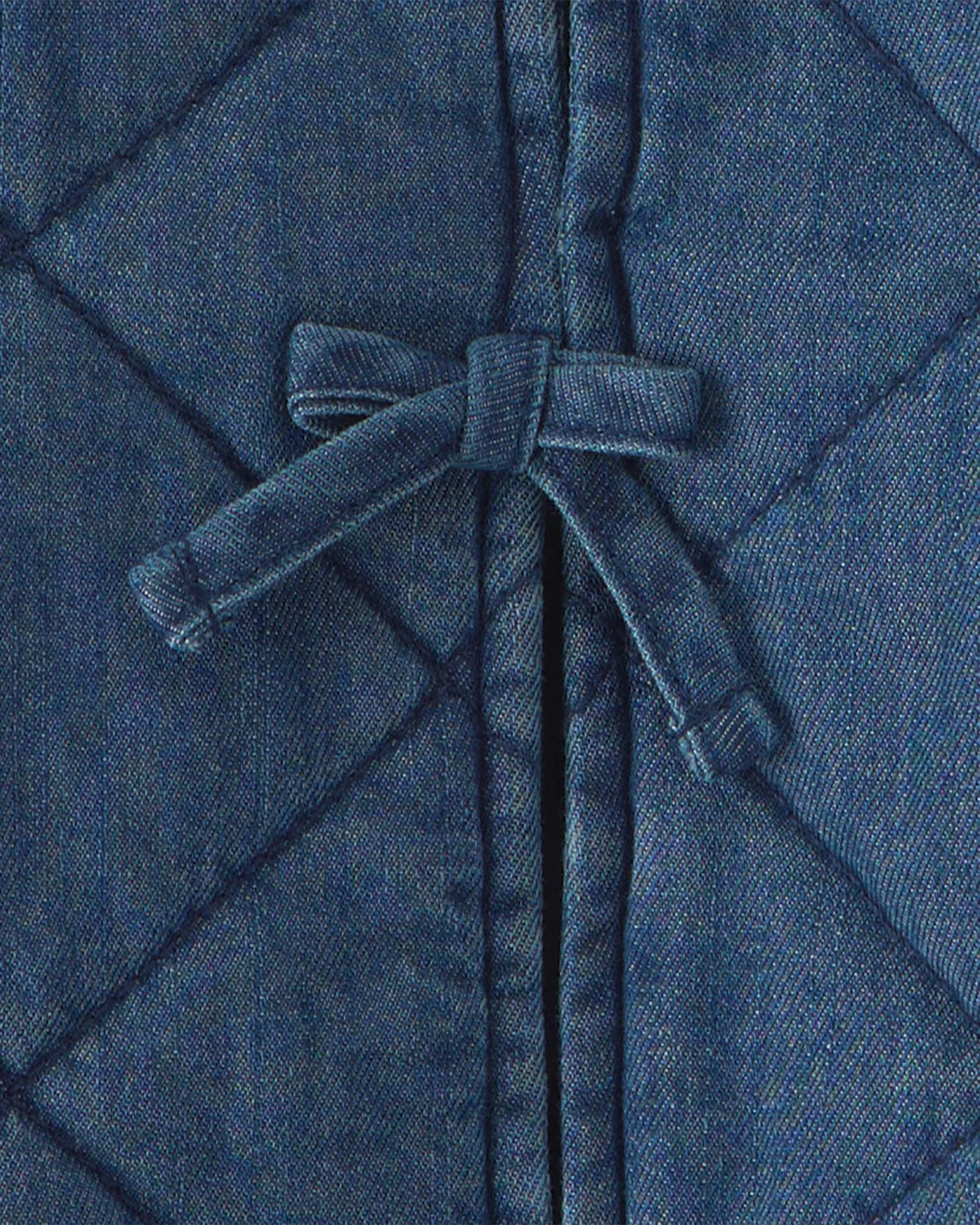 OshKosh Jacheta matlasata din denim foto