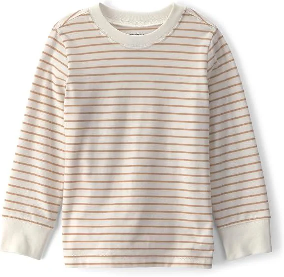 OshKosh Set 2 piese Stripes - bluza cu maneca lunga si salopeta foto