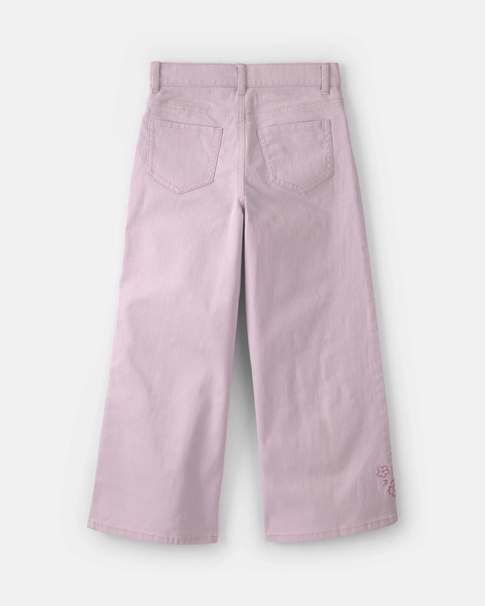 OshKosh Pantaloni largi cu broderie florala foto