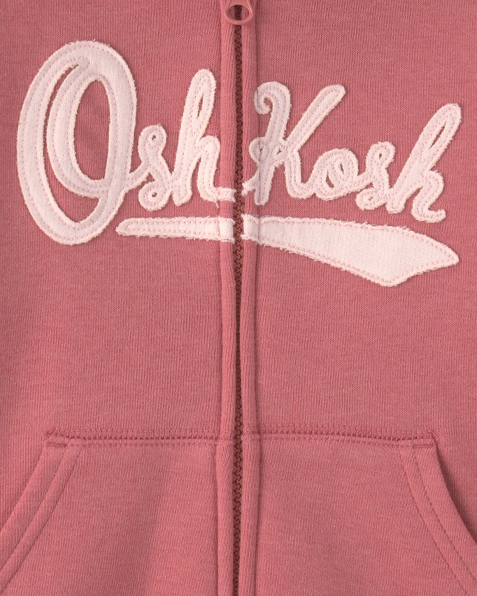 OshKosh Hanorac cu gluga si fermoar Pink foto
