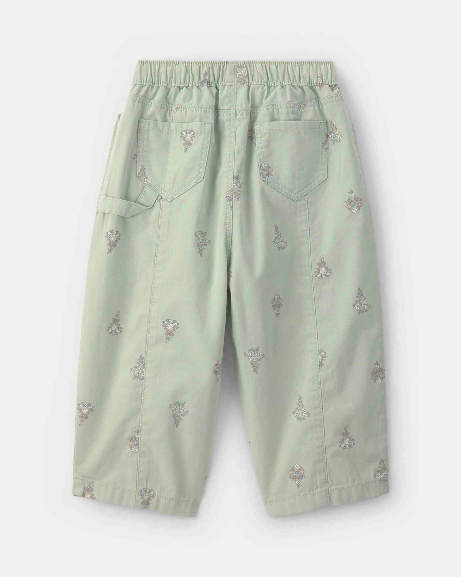 OshKosh Pantaloni cu croiala rotunda cu imprimeu floral foto