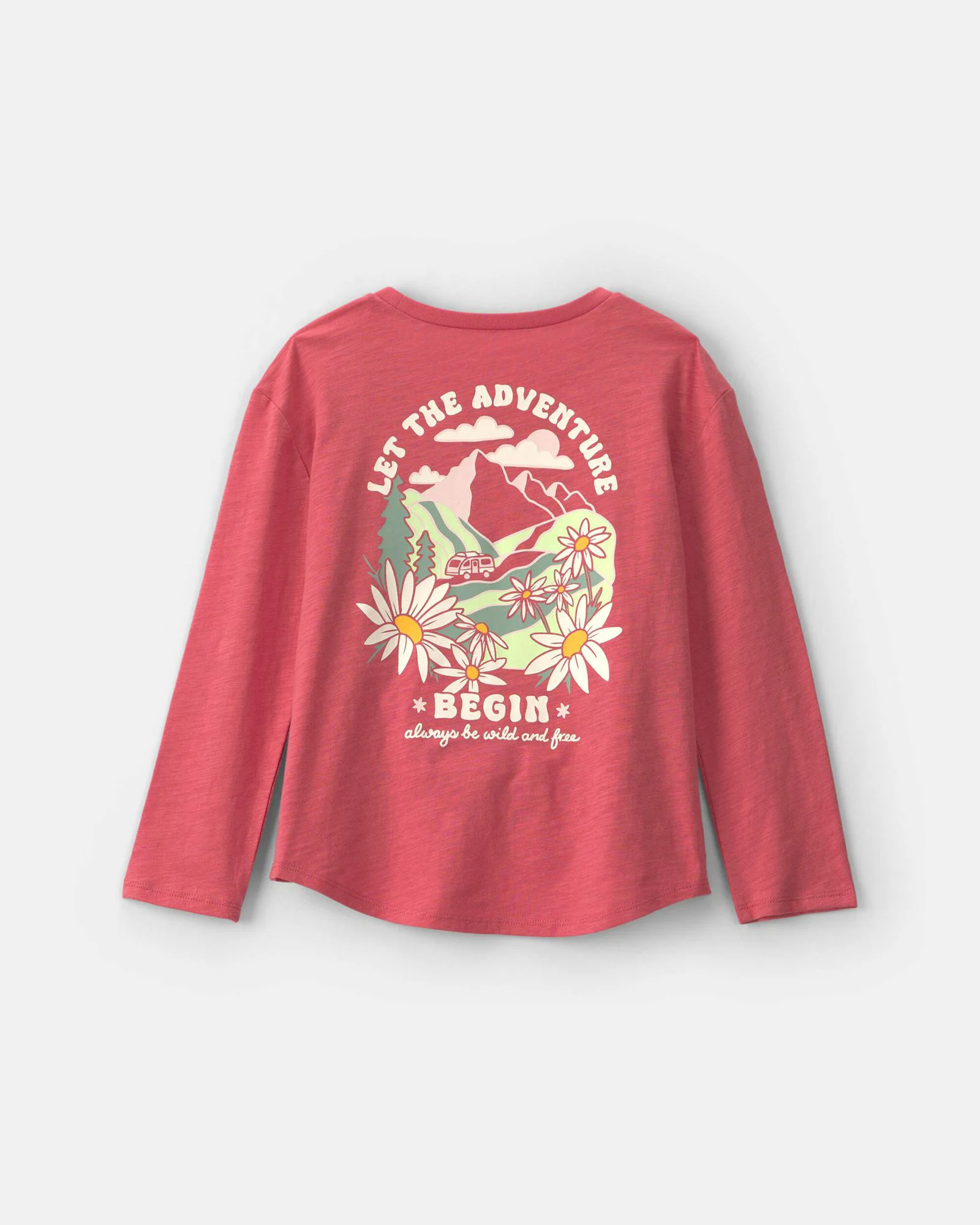 Carter's Bluza cu maneca lunga si nod Red foto