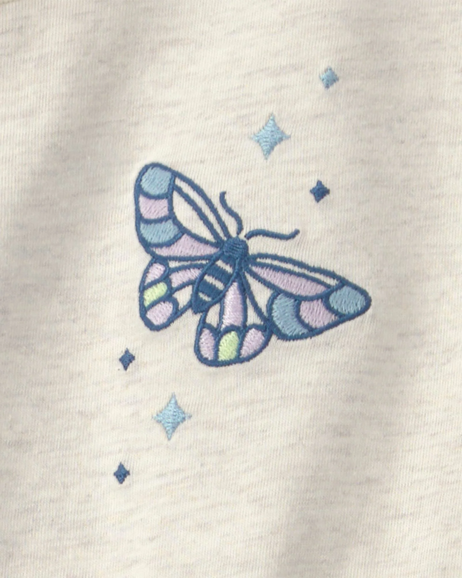 Carter's Bluza cu maneca lunga si nod Ivory foto