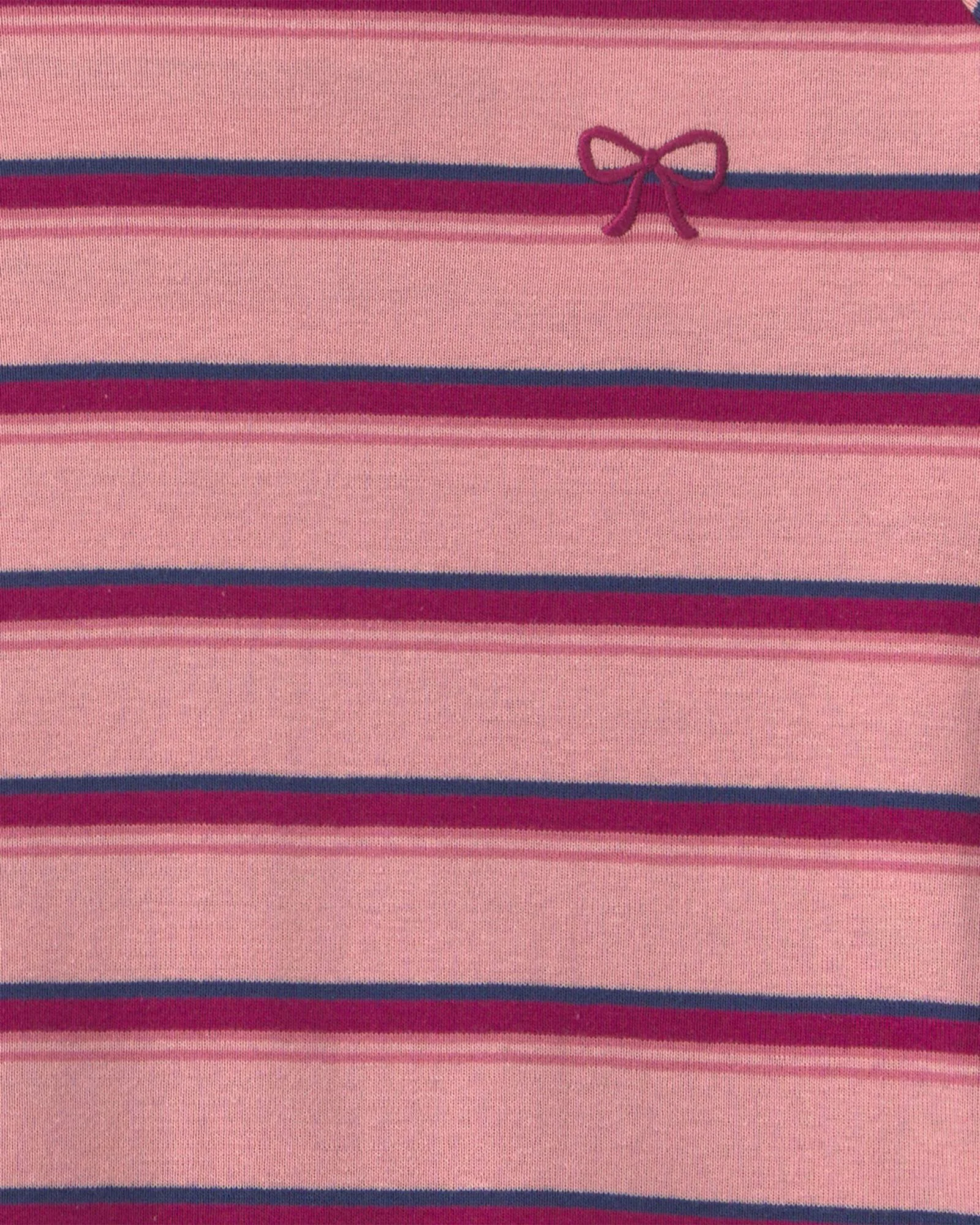 Carter's Bluza cu maneca lunga cu dungi foto
