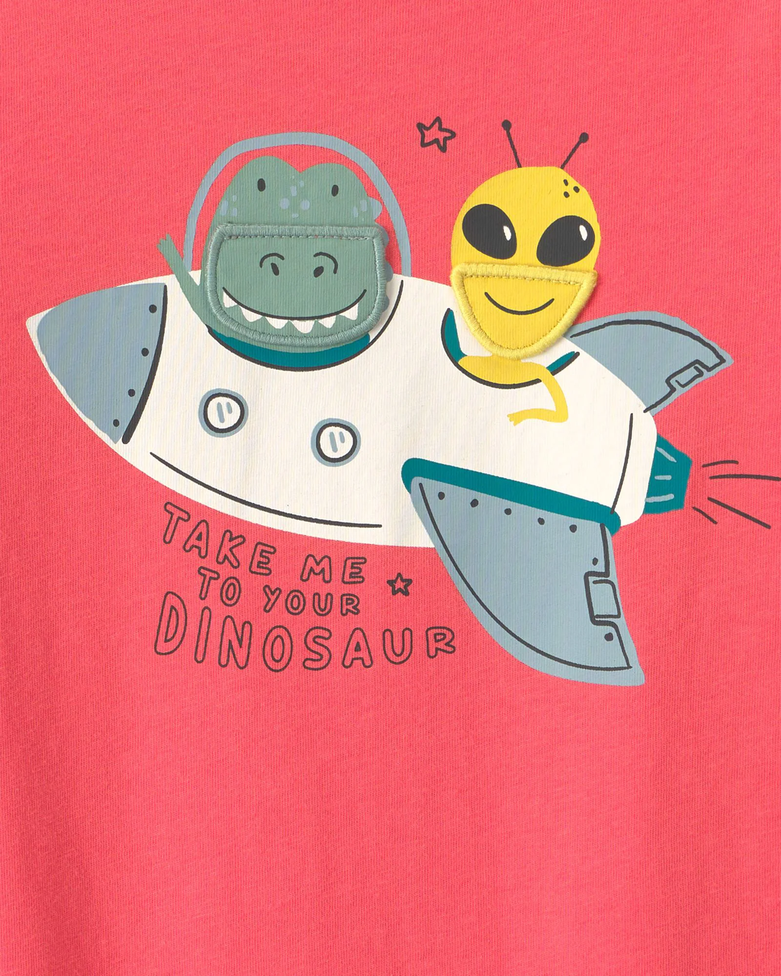Carter's Bluza cu maneca lunga Dino in Space foto