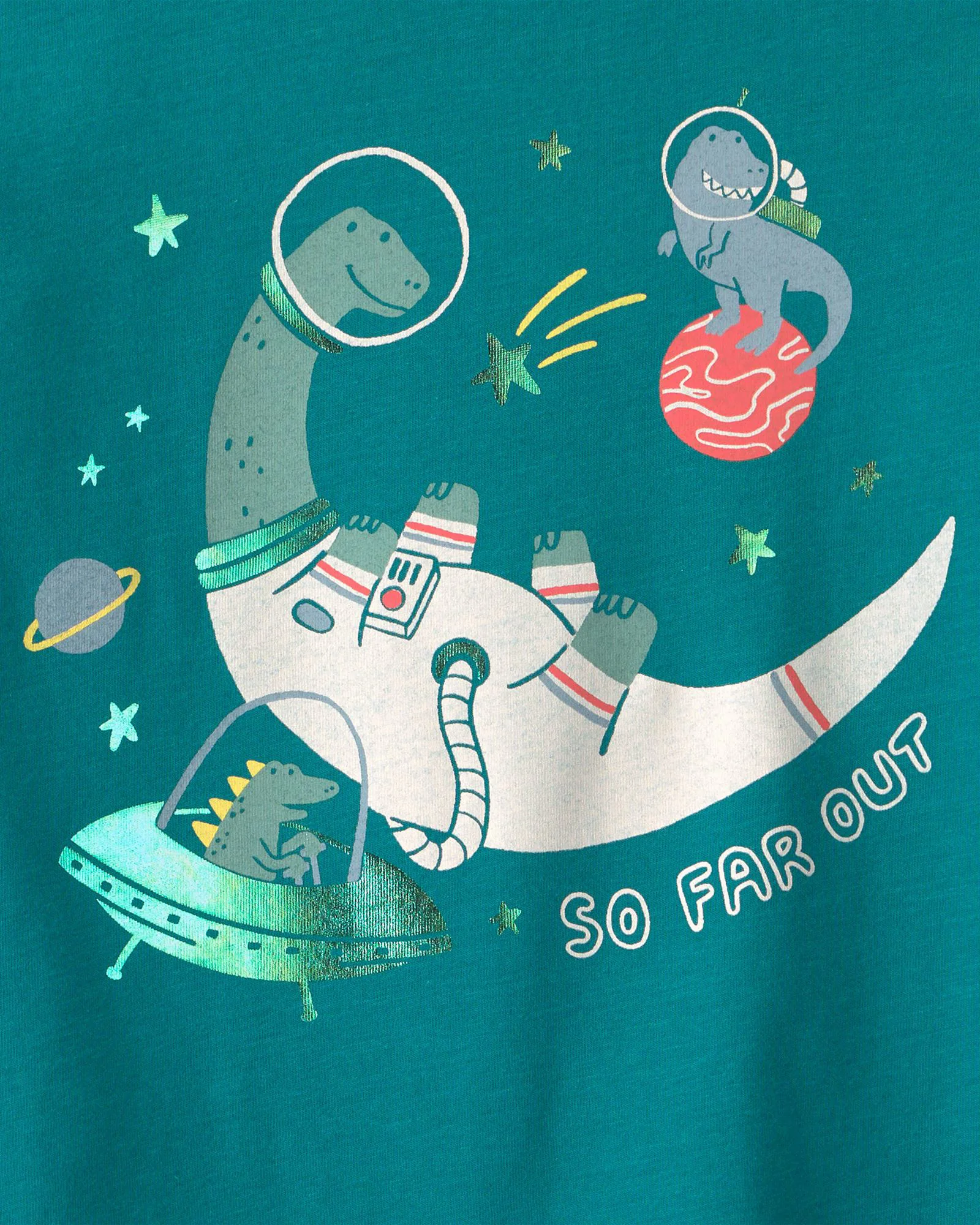 Carter's Bluza cu maneca lunga Dino in Space foto