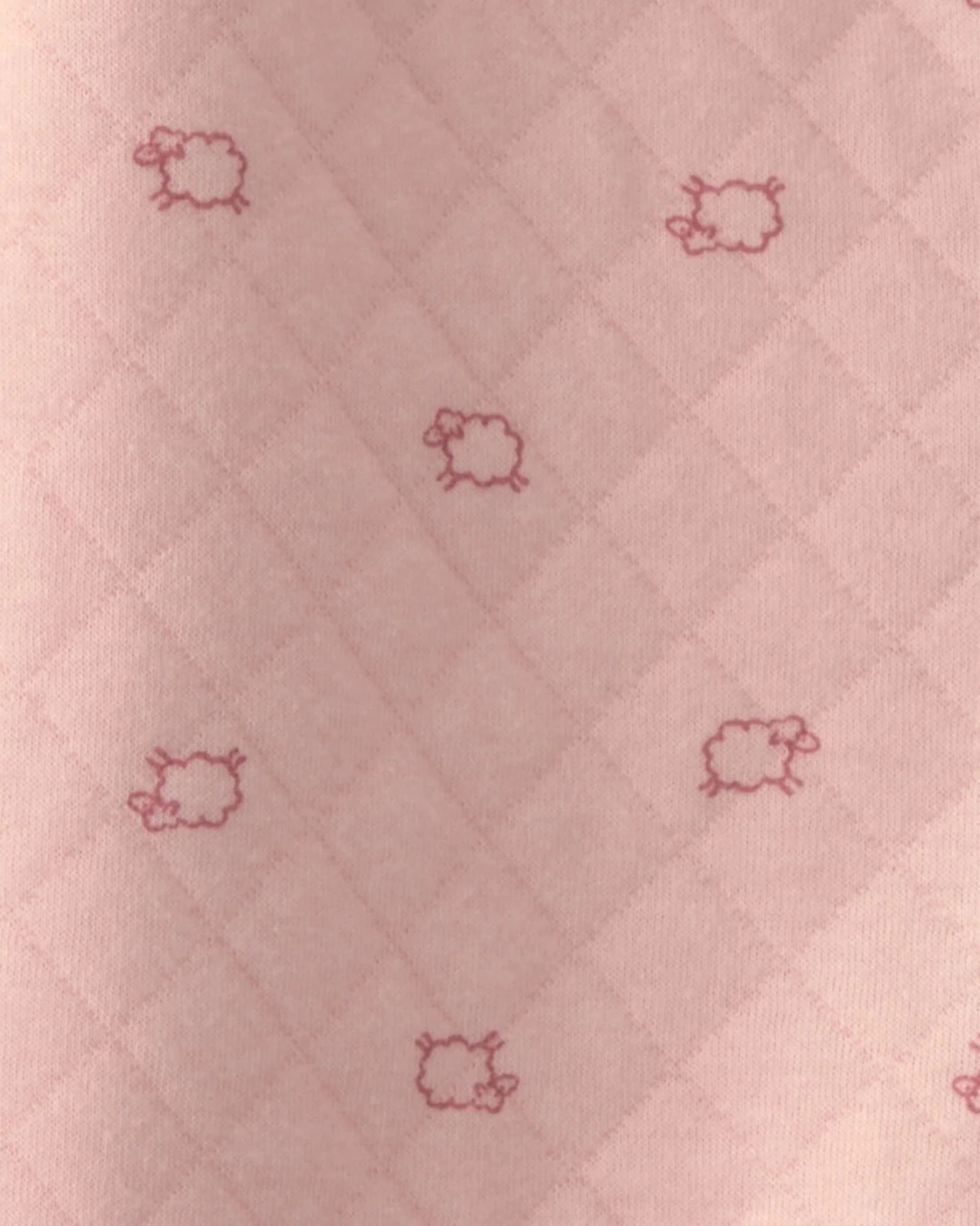Carter's Salopeta groasa cu gluga Pink Sheep foto