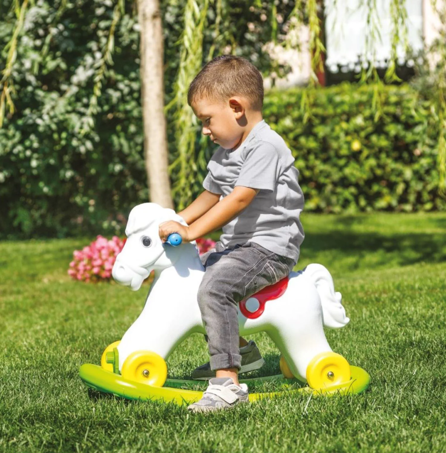 Качалка 2 в 1 Dolu Rocking Horse foto