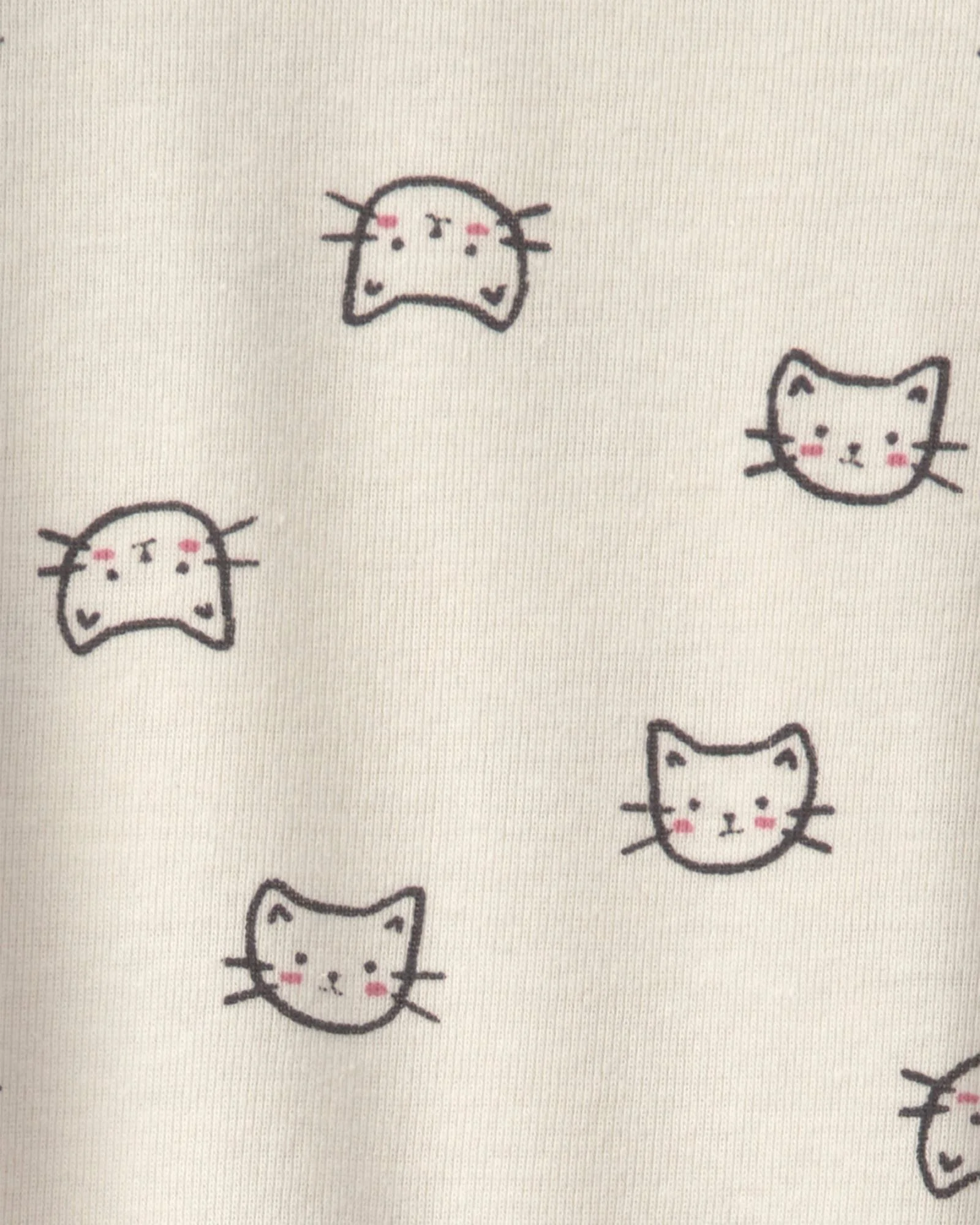 Carter's Set 2 piese Kitty - salopeta lunga si bluza foto