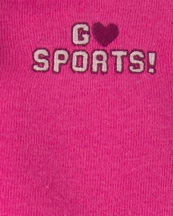 Carter's Set 3 piese Go Sports - vesta fara maneci, body si pantaloni evazati foto