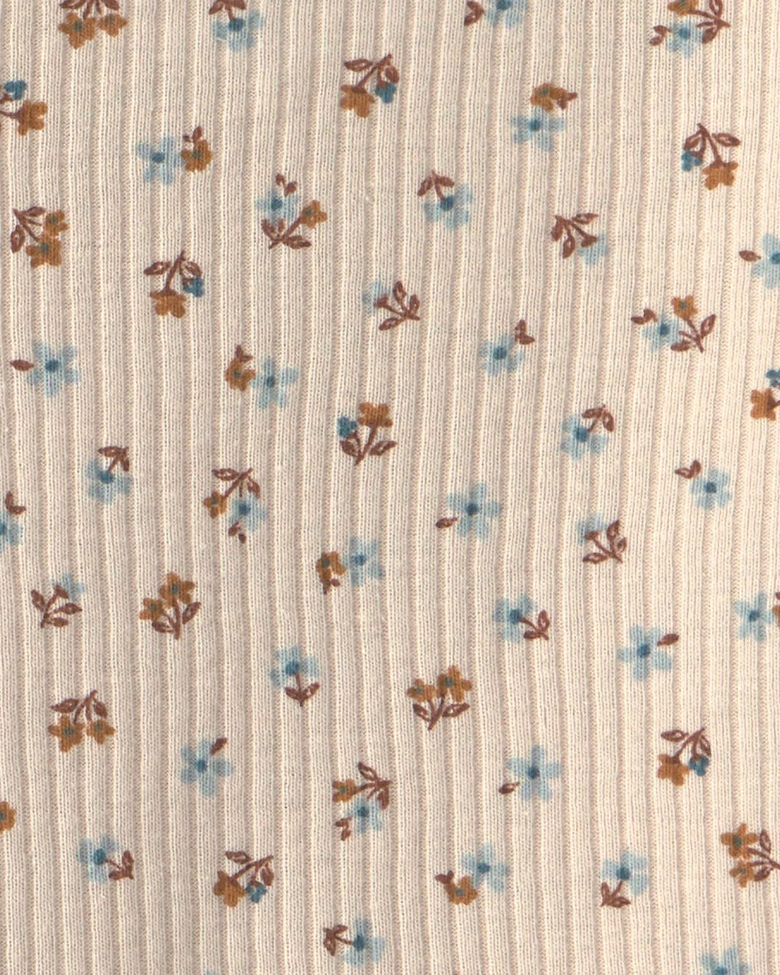 Carter's Set 2 piese Tiny Flowers - body si pantaloni foto