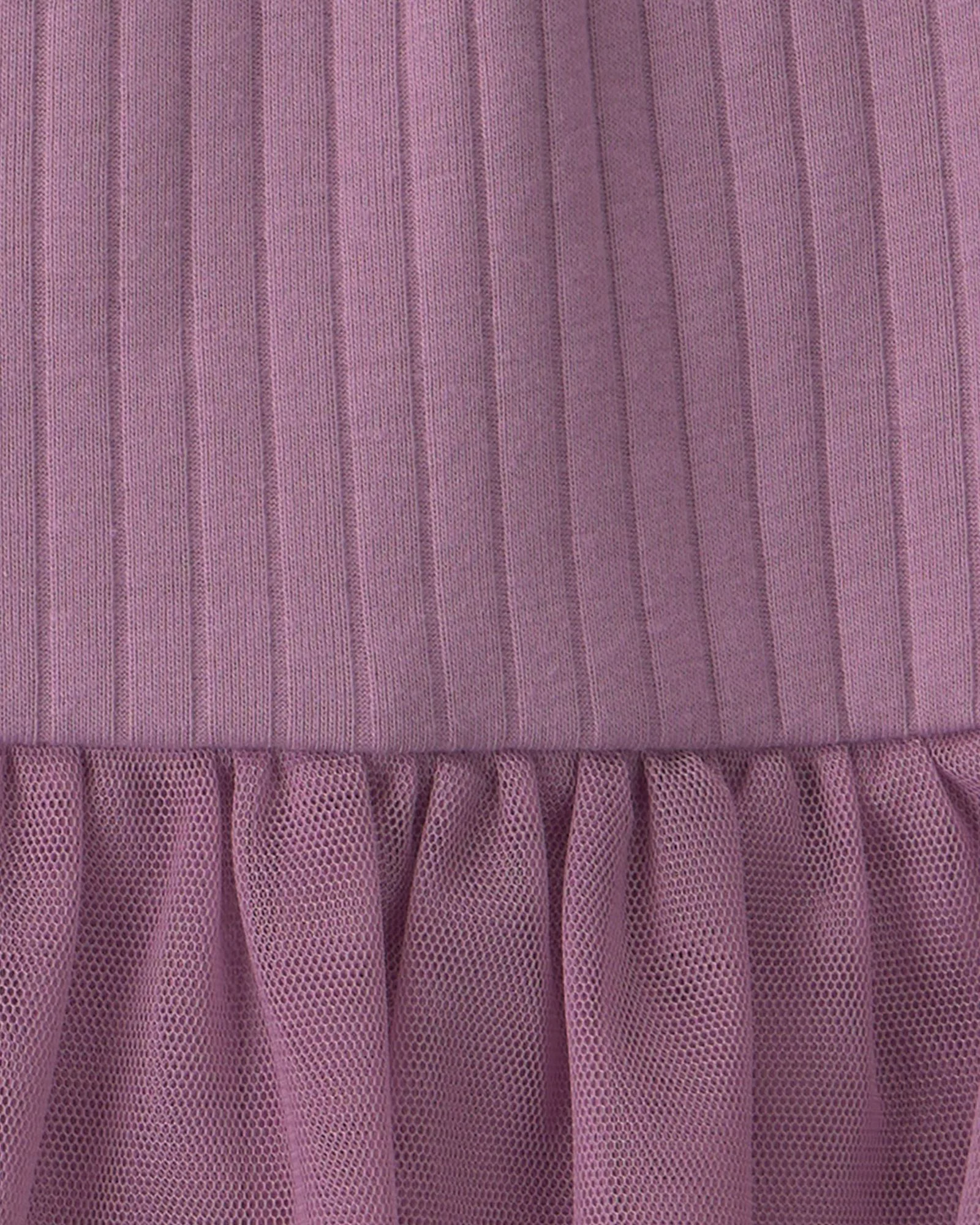 Carter's Set 2 piese Purple - body cu tul si pantaloni foto