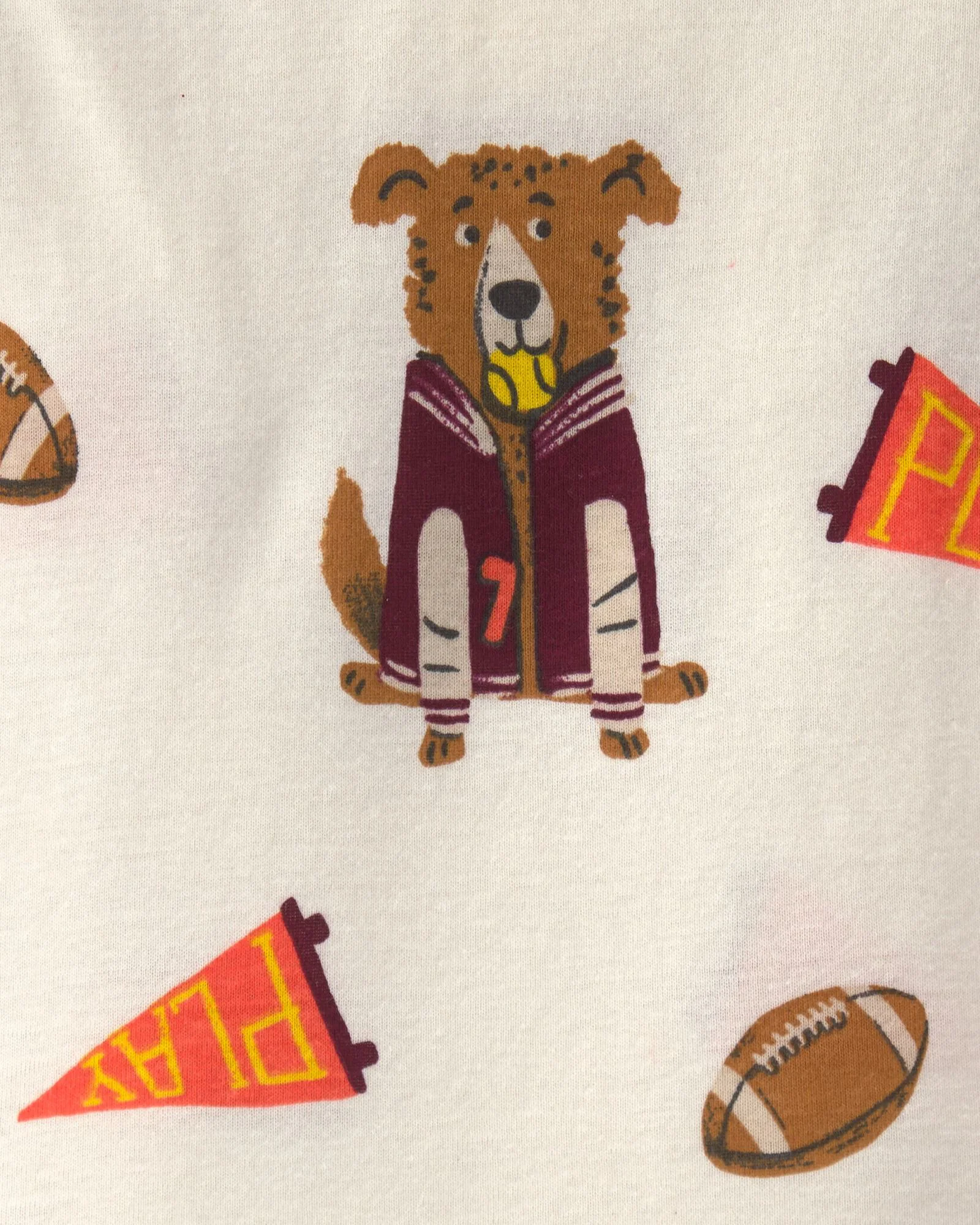 Carter's Set 2 pijamale din bumbac Dog Print foto