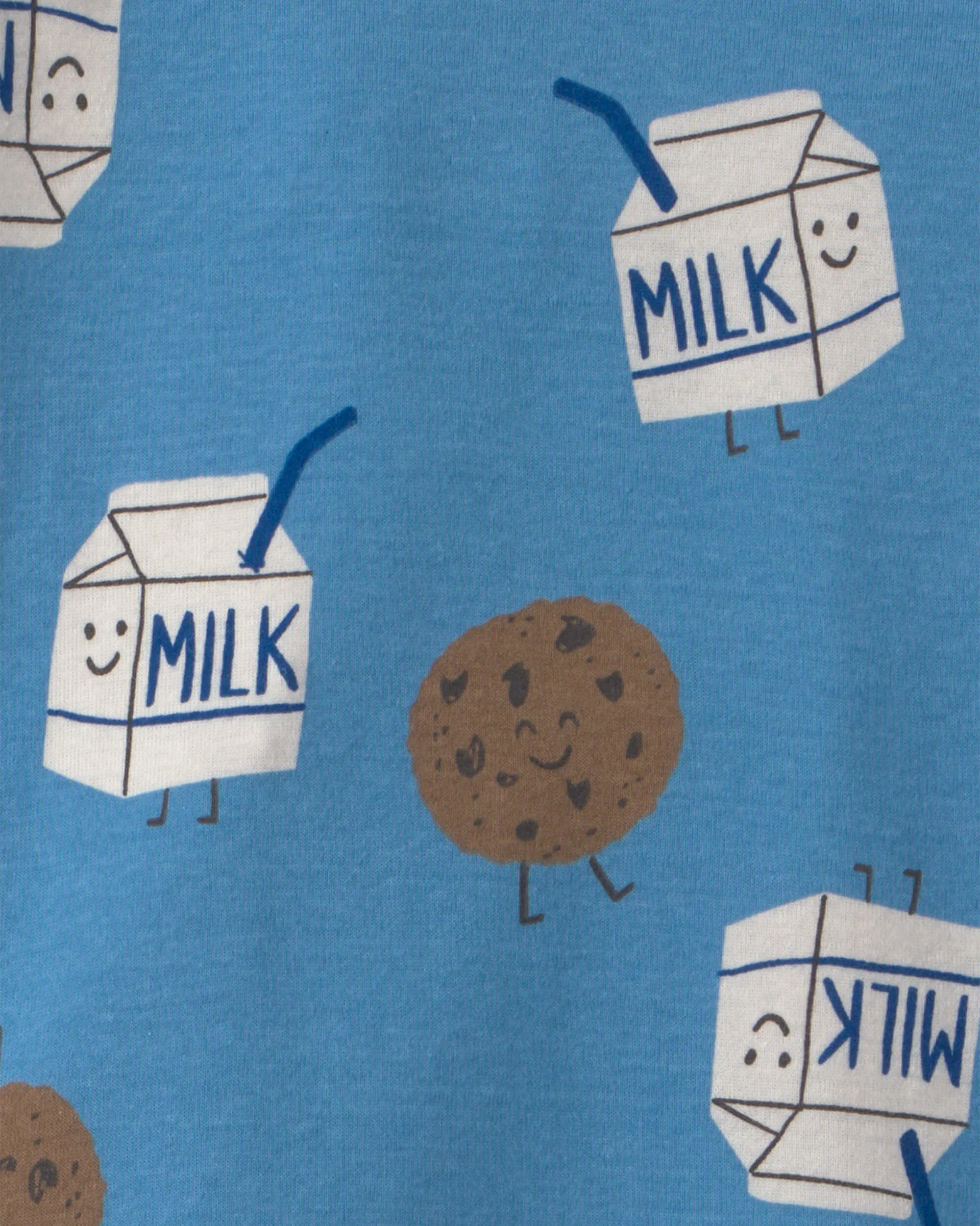 Carter's Set 2 pijamale din bumbac Cookies & Milk foto