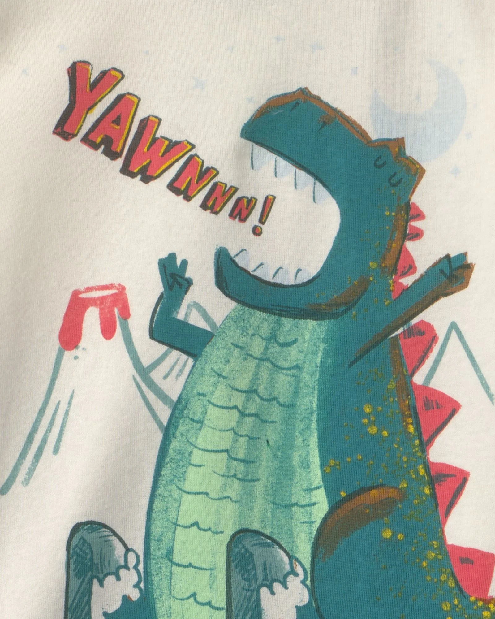 Carter's Комплект 2 хлопковых пижамы Yawn! Dino foto
